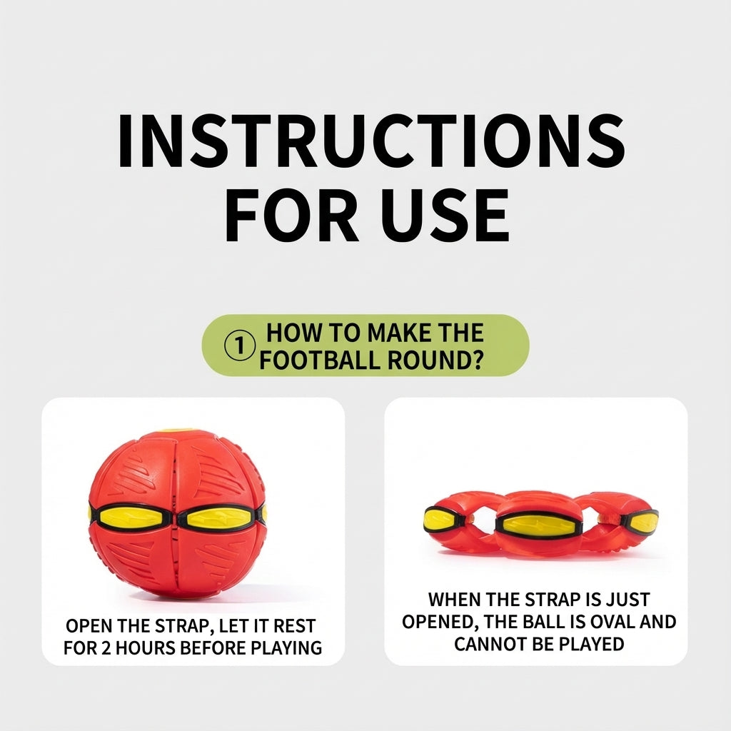 Magic UFO Transforming Pet Ball – Interactive Bouncing Light Toy for Dogs & Cats (Durable, Chew-Resistant, Self-Entertainment)